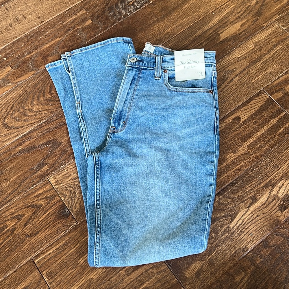 A&F High Rise Skinny